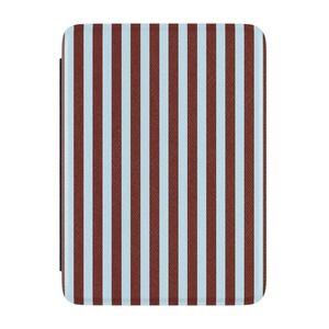 Casely Sunday in Brooklyn 6" Kindle Case Blue Burgundy Stripes